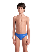 Arena Performance Boys' Solid Team Swim Briefs - Royal-White