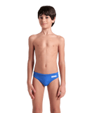 Arena Performance Boys' Solid Team Swim Briefs - Royal-White