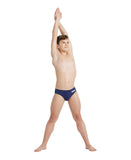 Arena Performance Boys' Solid Team Swim Briefs - Navy-White