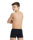 Performance Boy's Solid Team Swim Shorts Black