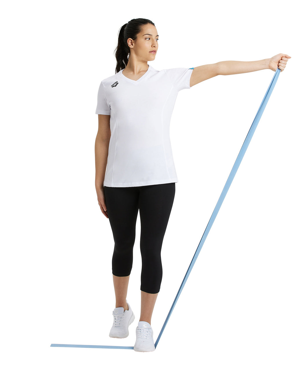 Arena Team Women's Panel T-Shirt - White