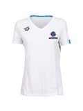 Aquahawks Women's Panel T-Shirt - White