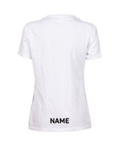Aquahawks Women's Panel T-Shirt - White