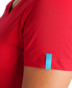 Arena Team Women's Panel T-Shirt - Red