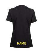Alexandra Women's Panel T-Shirt - Black