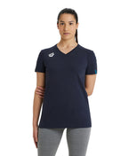 Arena Team Women's Panel T-Shirt - Navy