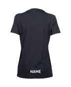Aquahawks Women's Panel T-Shirt - Navy