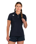 Arena Team Women's Solid Polo Shirt - Navy