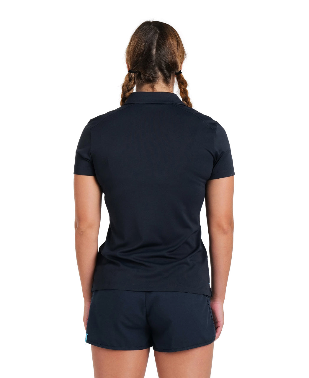 Arena Team Women's Solid Polo Shirt - Navy