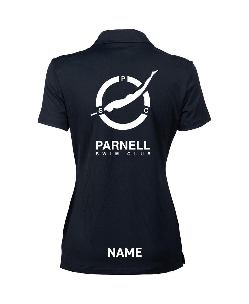 Parnell Women's Solid Coach's Polo - Navy