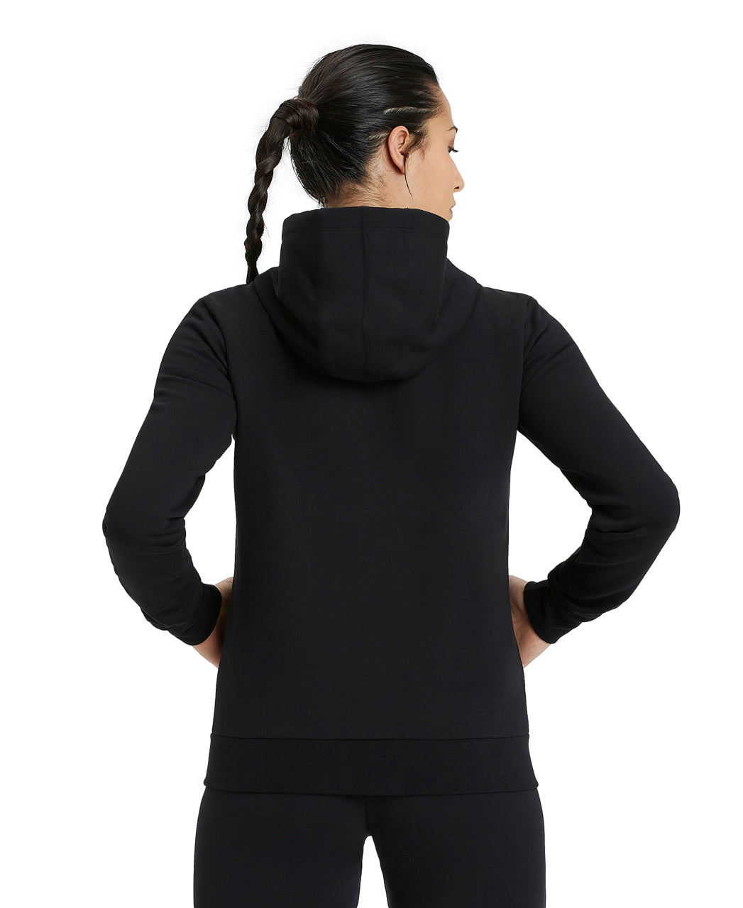Arena Team Women's Hooded Panel Jacket - Black