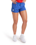 Arena Team Women's Solid Shorts - Royal