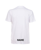 Aquahawks Unisex Panel T-Shirt - White