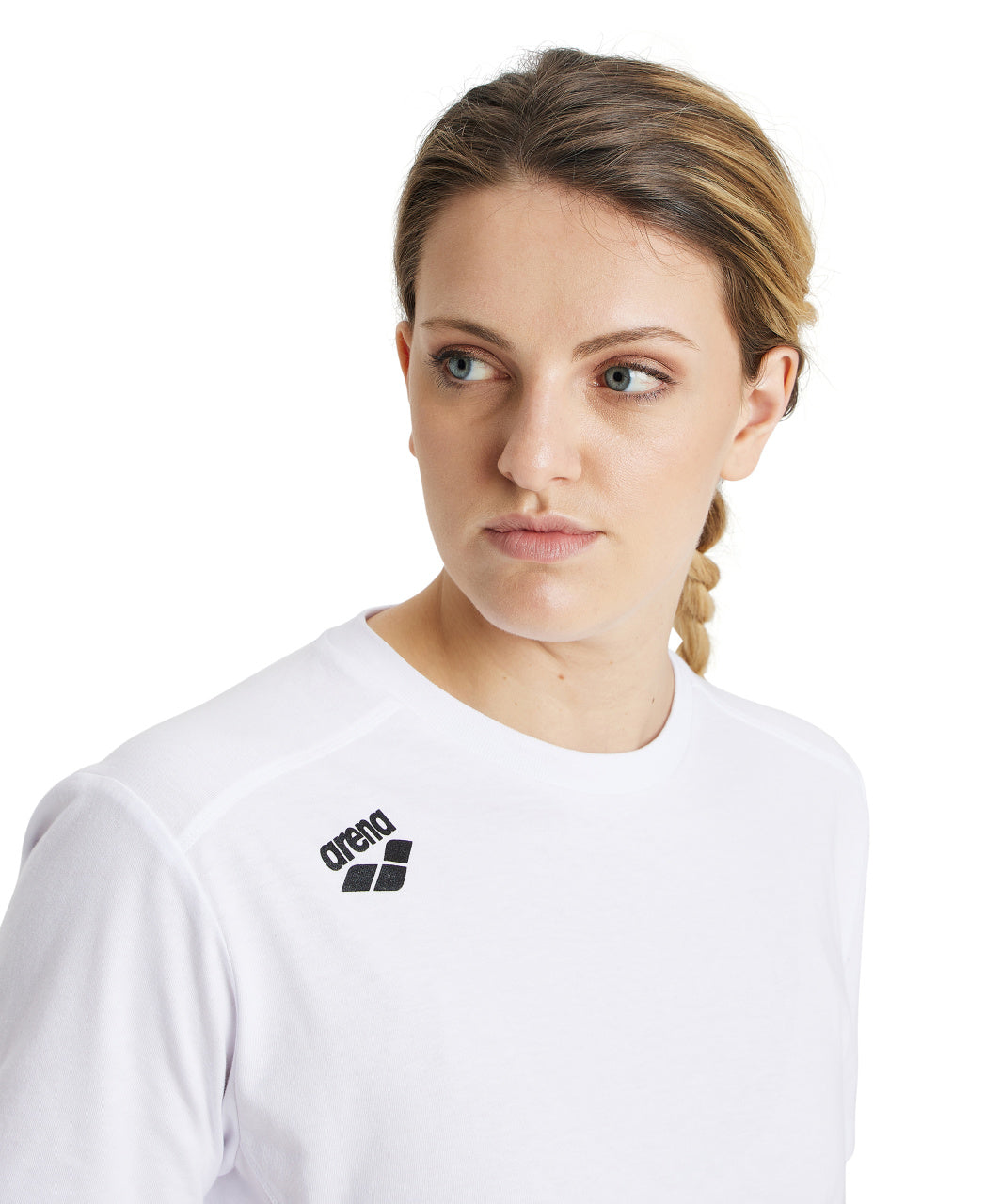 Arena Team Unisex Panel T-Shirt - White