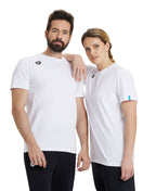 Arena Team Unisex Panel T-Shirt - White
