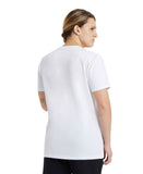 Arena Team Unisex Panel T-Shirt - White