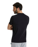 Arena Team Unisex Panel T-Shirt - Black