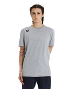 Arena Team Unisex Panel T-Shirt- Medium Grey Heather