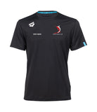 Coast Swim Club Unisex Team T-Shirt Solid - Black