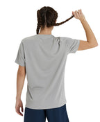 Arena Team Unisex Solid T-Shirt - Medium Grey Heather