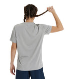 Arena Team Unisex Solid T-Shirt - Medium Grey Heather