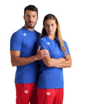 Arena Team Unisex Solid T-Shirt - Royal