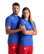 Arena Team Unisex Solid T-Shirt - Royal