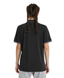 Arena Team Unisex Solid Cotton Polo Shirt - Black