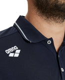 Arena Team Unisex Solid Cotton Polo Shirt - Navy