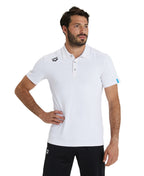 Arena Team Unisex Solid Polo Shirt - White