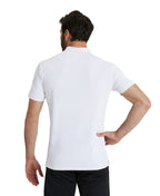 Arena Team Unisex Solid Polo Shirt - White