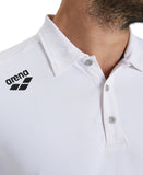 Arena Team Unisex Solid Polo Shirt - White