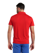 Arena Team Unisex Solid Polo Shirt - Red