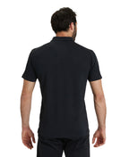 Arena Team Unisex Solid Polo Shirt - Black