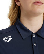 Arena Team Unisex Solid Polo Shirt - Navy