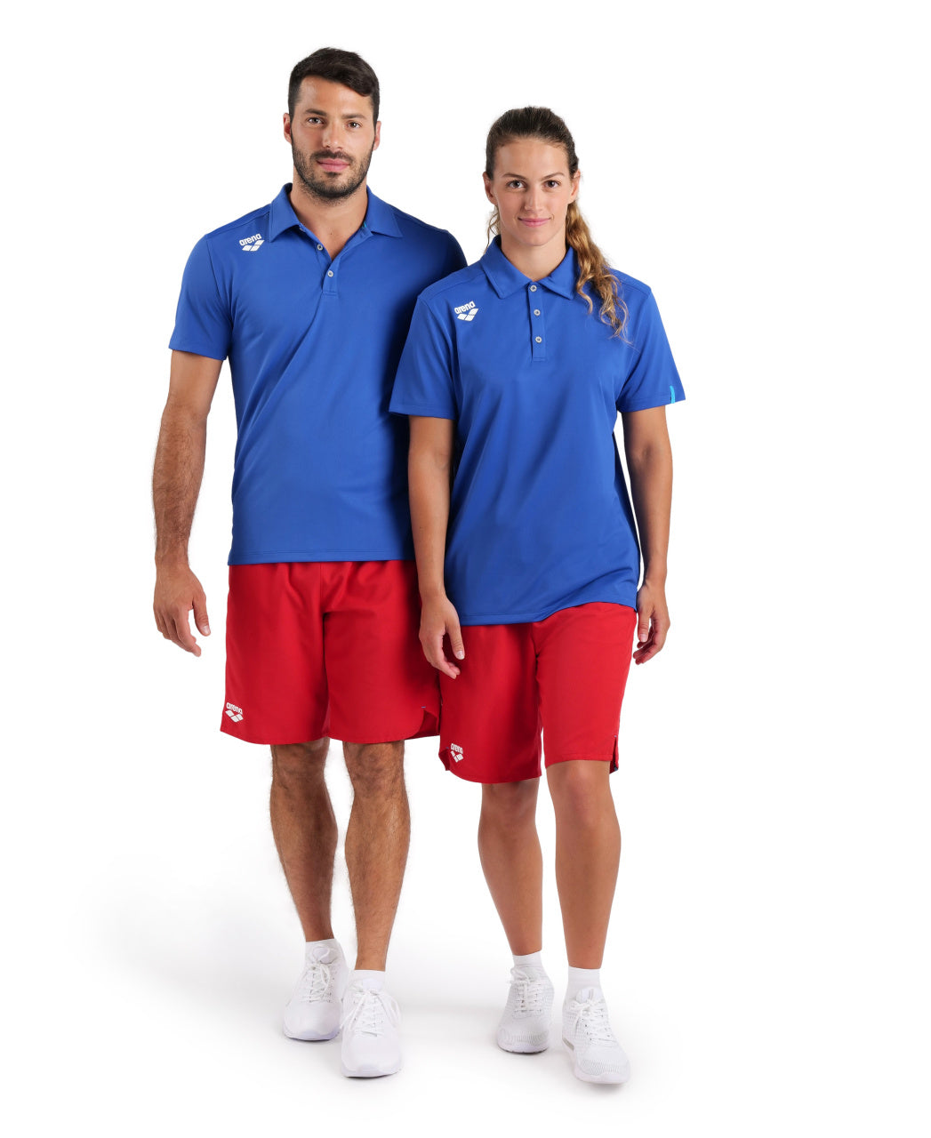 Arena Team Unisex Solid Polo Shirt -  Royal