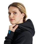 Arena Team Unisex Hooded Panel Sweatshirt - Black