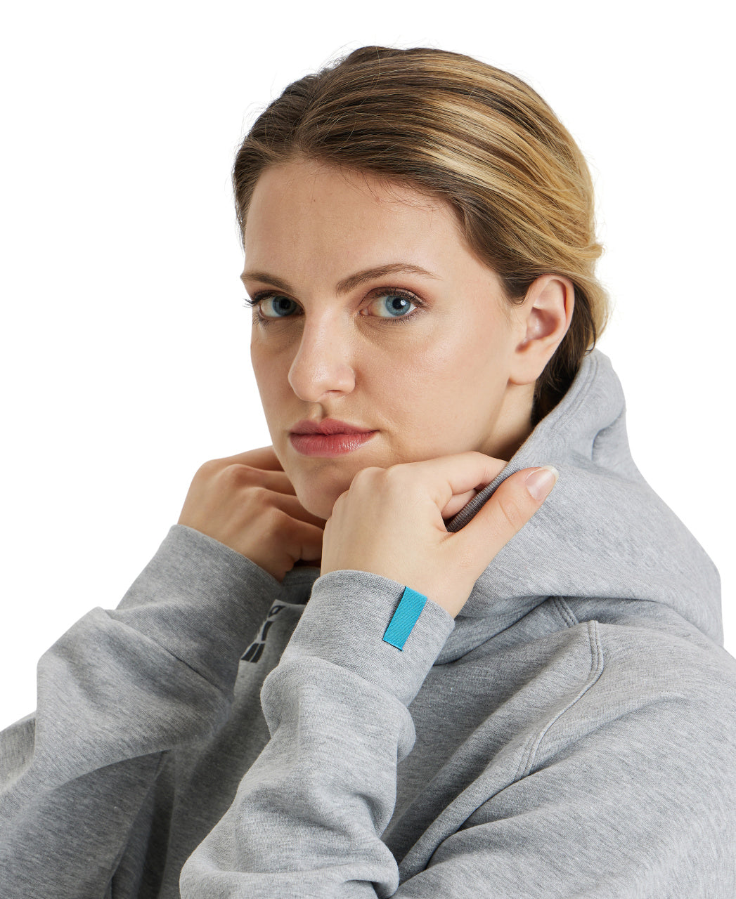 Arena Team Unisex Hooded Panel Sweatshirt -  Medium Grey Heather