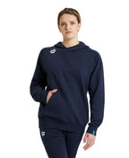 Arena Team Unisex Hooded Panel Sweatshirt - Navy