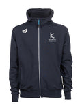 Kapiti Gymnastics Team Hooded Panel Jacket - Navy