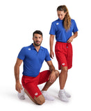 Arena Team Unisex Panel Bermuda - Red