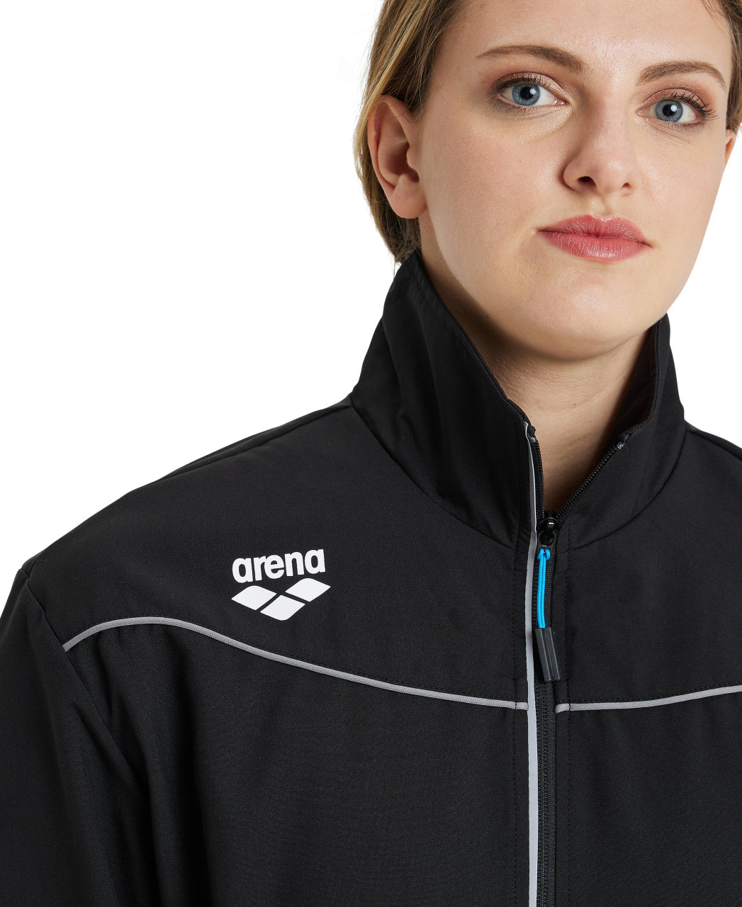 Arena Team Unisex Panel Jacket - Black