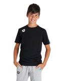 Arena Team Junior Panel T-Shirt -  Black