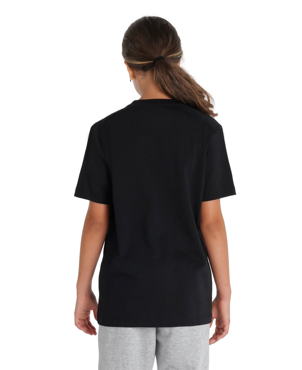 Arena Team Junior Panel T-Shirt -  Black