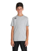 Arena Team Junior Panel T-Shirt - Medium Grey Heather