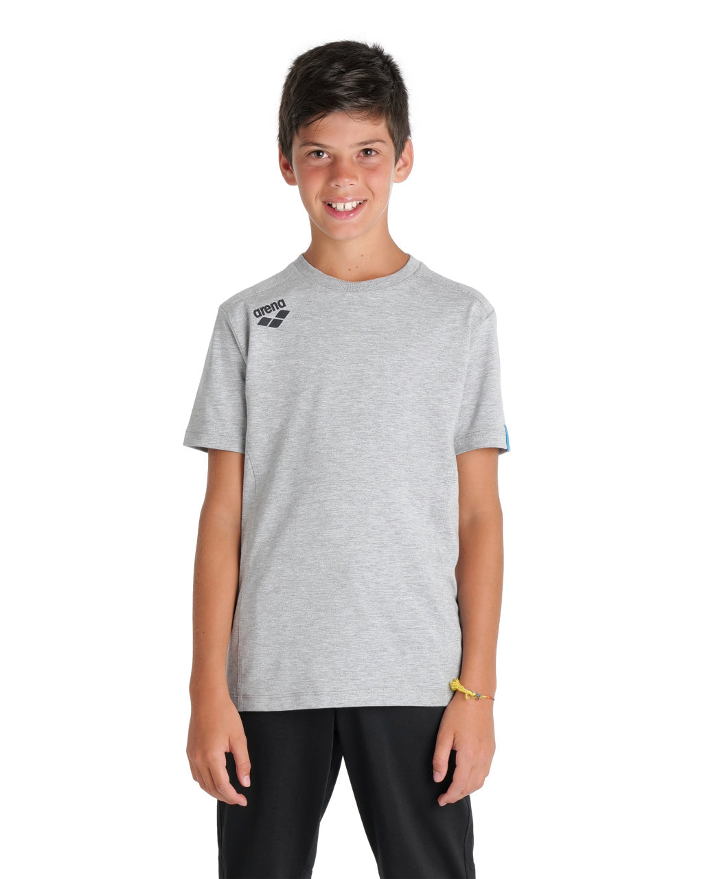 Arena Team Junior Panel T-Shirt - Medium Grey Heather