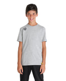 Arena Team Junior Panel T-Shirt - Medium Grey Heather