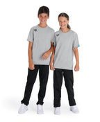 Arena Team Junior Panel T-Shirt - Medium Grey Heather