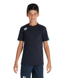 Arena Team Junior Panel T-Shirt - Navy