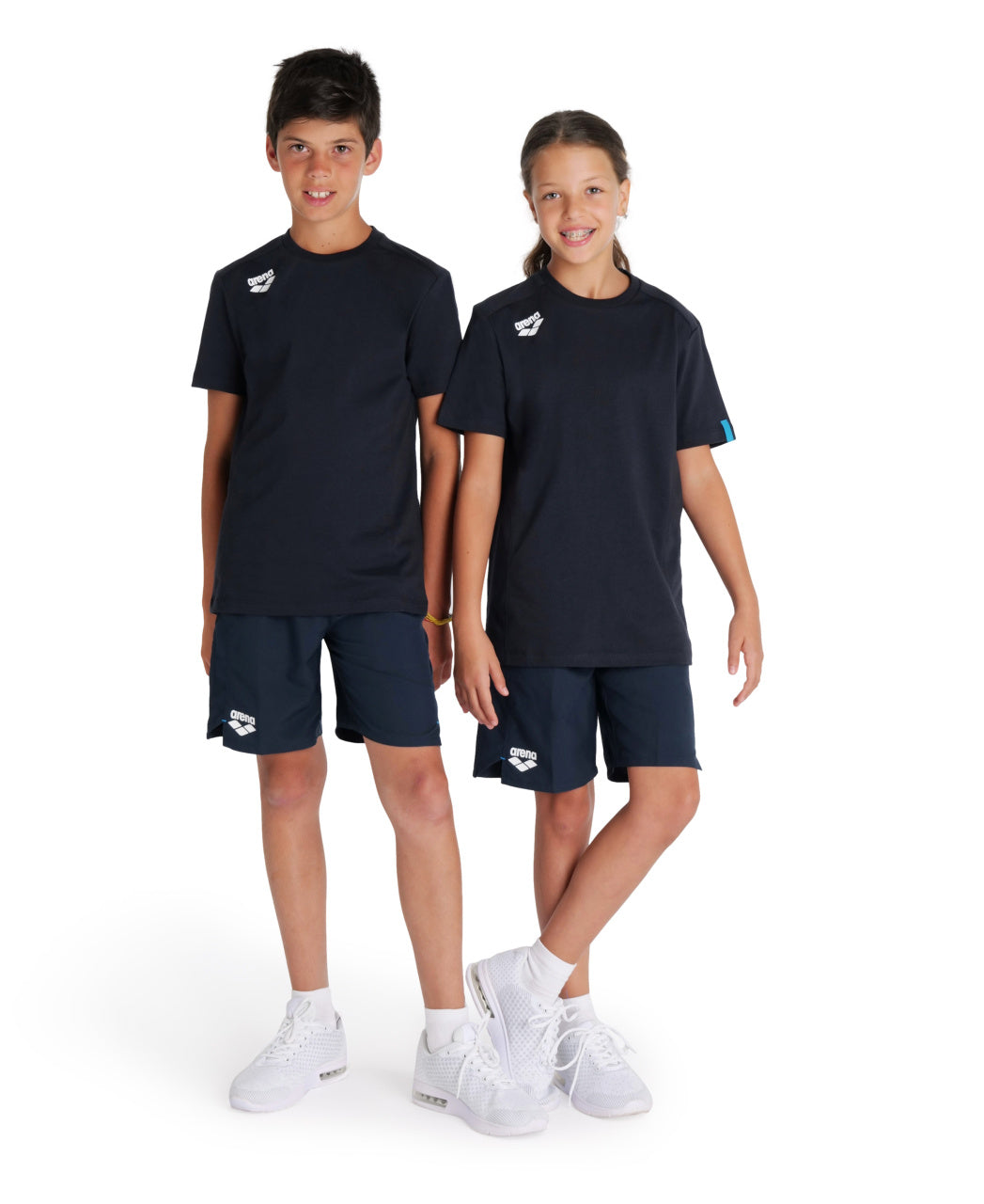 Arena Team Junior Panel T-Shirt - Navy